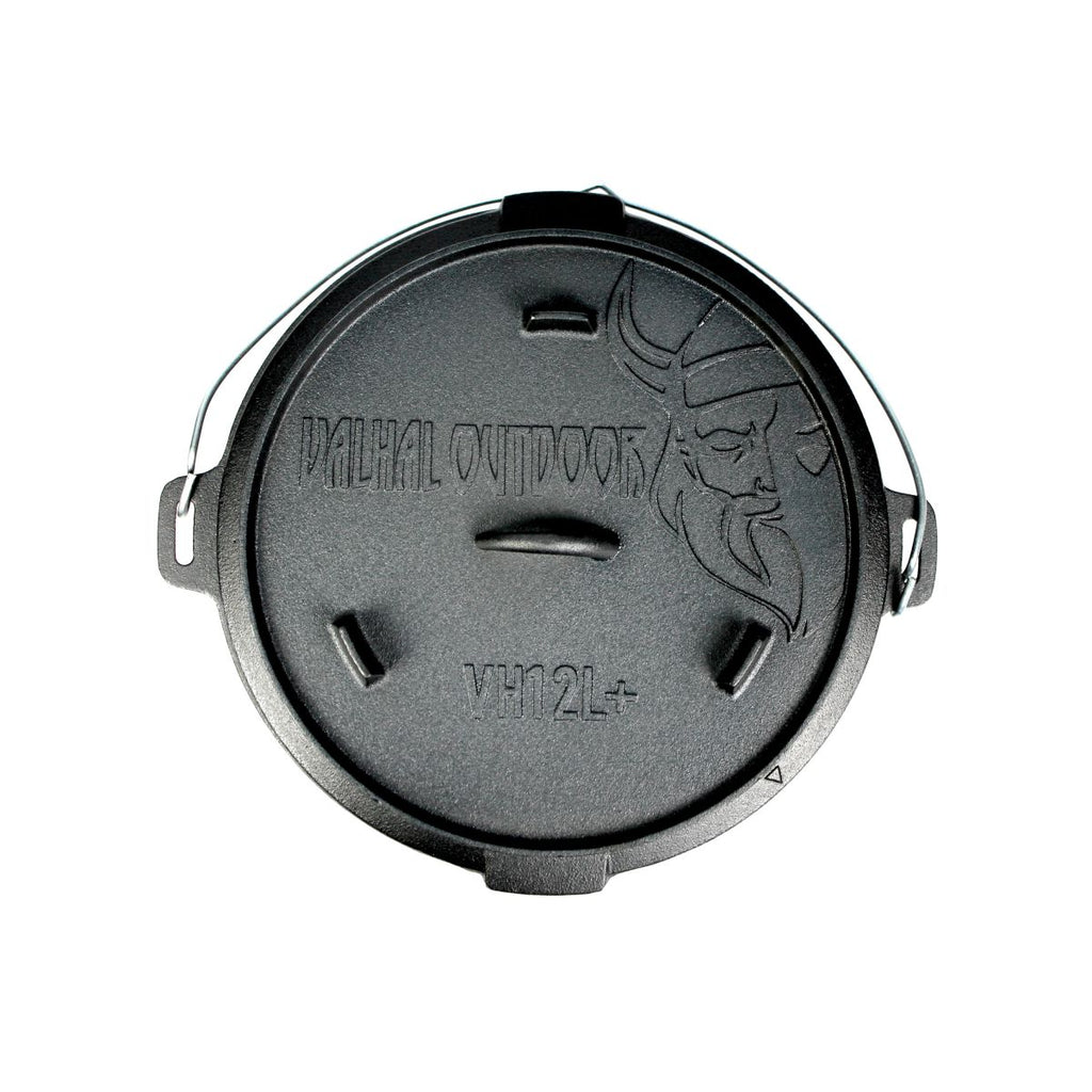 Valhal Dutch Oven 12L+ (met pootjes)