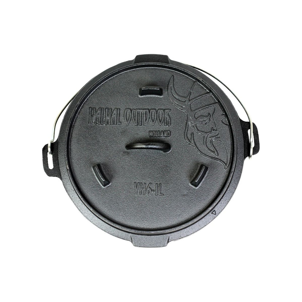 Valhal Dutch Oven 6,1L (met pootjes)